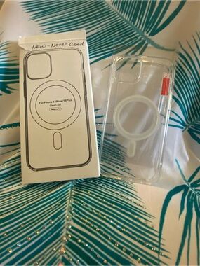 Phone 14Plus/15Plus Silicone/Clear Magnetic-Compatible Phone Case and Otterbox